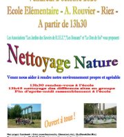 Nettoyage Nature à Riez