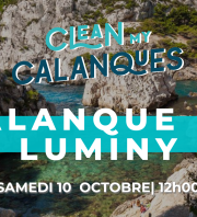 Calanque de Luminy avec la MGEN