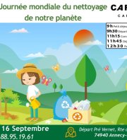 Journée mondiale du nettoyage de notre planète CARMACO Carrieres