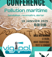 Conférence de sensibilisation sur les pollutions maritimes avec VIGIPOL